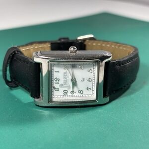 Medium Men's Niagara's Fallsview Casino Wrist Watch With Black Leather Band